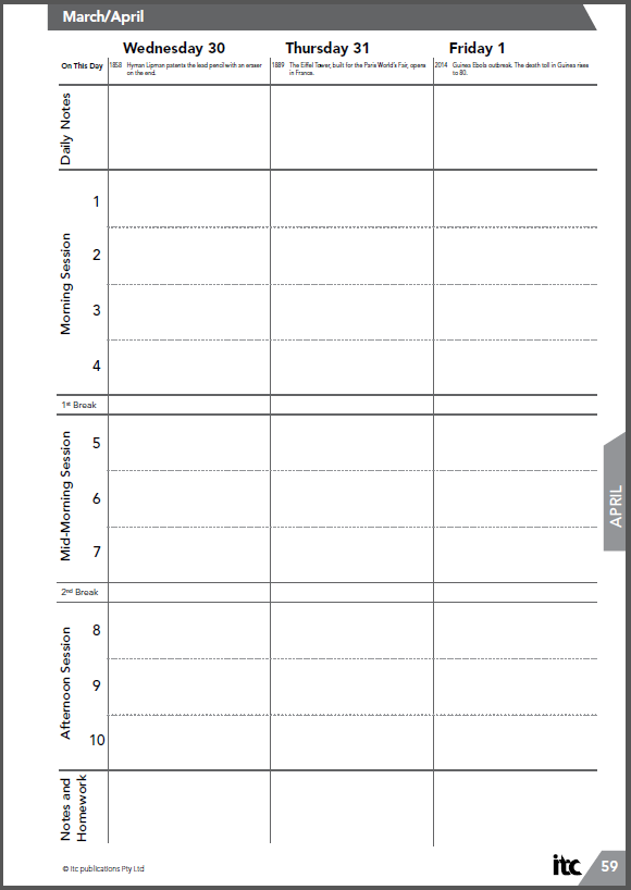 Innovative Teachers' Companion - Primary Edition 2016